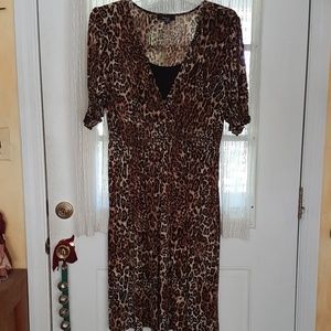 Style & Co. Woman Leopard Print Dress 3X